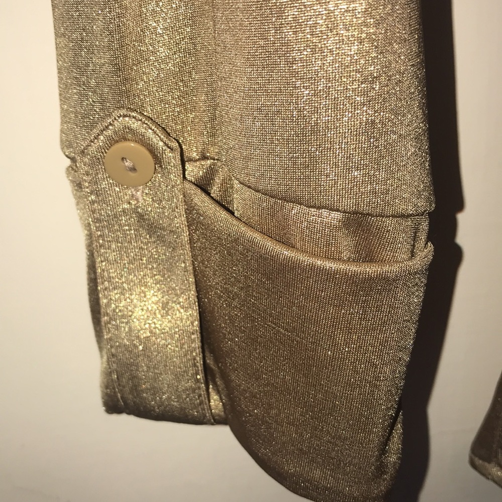 ⚱️INC GOLD SHIMMER BLOUSE⚱️ - Picture 6 of 7